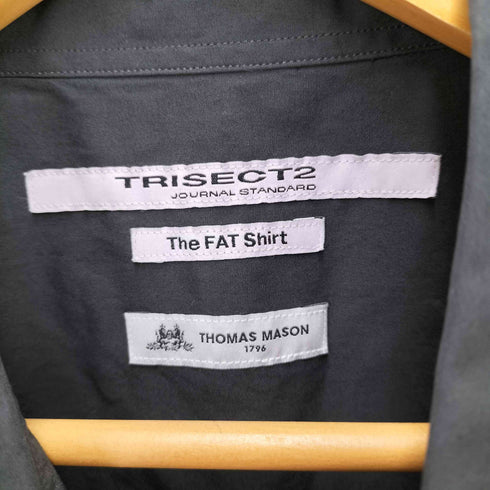 ジャーナルスタンダードトライセクト JOURNAL STANDARD TRISECT The FAT Shirt 製品染め ビッグシルエット ボタンダウン L/S シャツ メンズ JPN:M