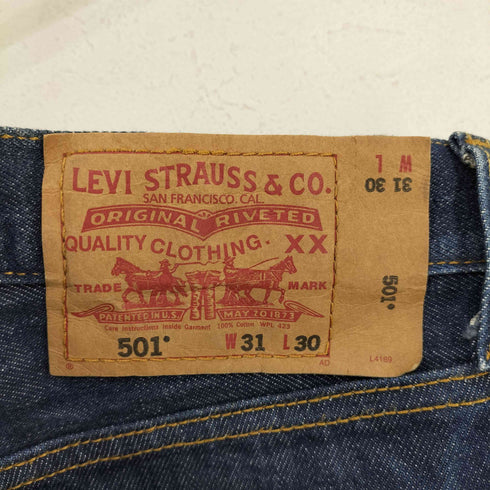 リーバイス Levis メキシコ製 501 ストレートデニムパンツ ボタン裏178M メンズ 31/30