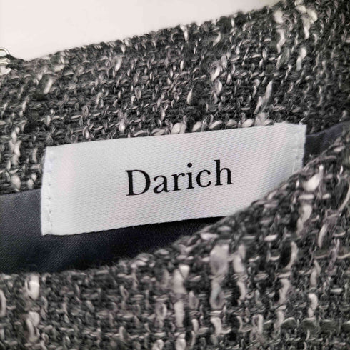 ダーリッチ Darich 22SS パフショルツイードミニワンピース レディース FREE