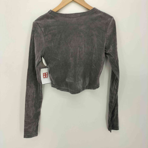 エモダ EMODA 24AW シアーベロアプレートトップス レディース FREE