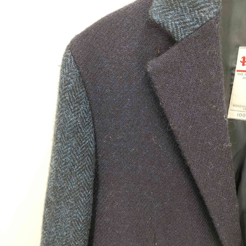 ビューティーアンドユースユナイテッドアローズ BEAUTY & YOUTH UNITED ARROWS 別注 クレイジーパターン PURE NEW WOOL ツイード チェスターコート メンズ JPN:M