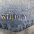 ウィルフリー willfully ベルト付き フィッシャーマン デニム レディース JPN:S