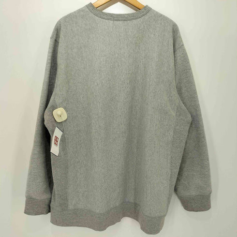 ポロジーンズカンパニーラルフローレン POLO JEANS COMPANY RALPH LAUREN 90S デカロゴ刺繍 コットンポリ ロングスリーブ スウェットプルオーバー メンズ import:XL