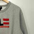 ポロジーンズカンパニーラルフローレン POLO JEANS COMPANY RALPH LAUREN 90S デカロゴ刺繍 コットンポリ ロングスリーブ スウェットプルオーバー メンズ import:XL