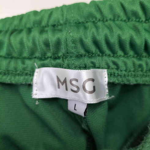 MSG サイド プリント ナロー トラック パンツ ジャージ レディース JPN:L