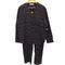 インヘリット INHERIT INDIA FAB. IKAT ジャガード シャツカーディガン INDIA FAB. IKAT ジャガード パンツ セットアップ メンズ L