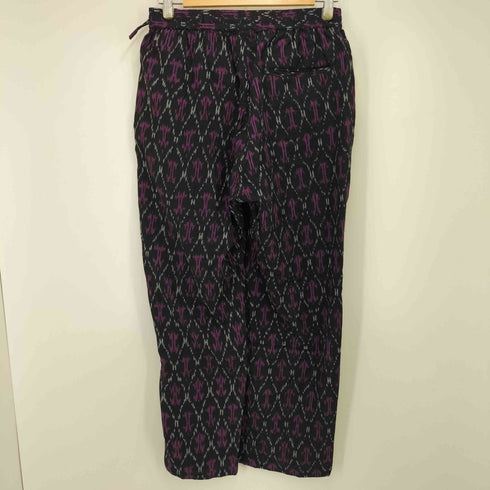 インヘリット INHERIT INDIA FAB. IKAT ジャガード シャツカーディガン INDIA FAB. IKAT ジャガード パンツ セットアップ メンズ L