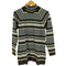 アーペーセー A.P.C. フランス製 マルチ ボーダー ウール アクリル タートルネック ニット セーター レディース import:M