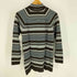 アーペーセー A.P.C. フランス製 マルチ ボーダー ウール アクリル タートルネック ニット セーター レディース import:M