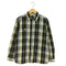 ステューシー Stussy 00s インド製 OLD STUSSY オールド ステューシー 裏地キルティング チェック シャツ メンズ import:M