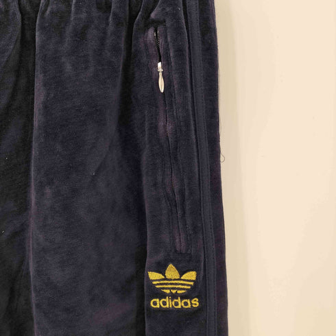アディダスオリジナルス adidas Originals 00s ベロアトラックパンツ トレフォイルロゴ 金刺繍 メンズ JPN:M