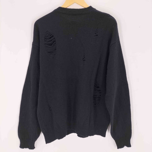 デラックス DELUXE ダメージ加工ニット メンズ JPN:M