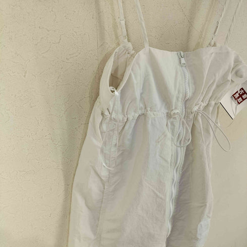 ザラ ZARA ドローストリング キャミワンピース レディース import:XS