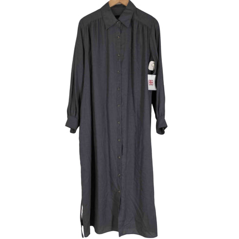 ユニクロシー UNIQLO:C 24AW ベルテッドシャツワンピース レディース JPN:L