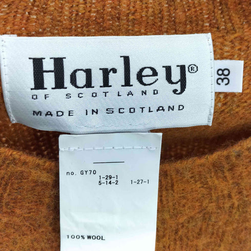 ハーレーオブスコットランド HARLEY OF SCOTLAND ウール ニット セーター レディース EUR:38