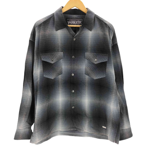 デラックス DELUXE オンブレチェックL/S シャツ メンズ JPN:L