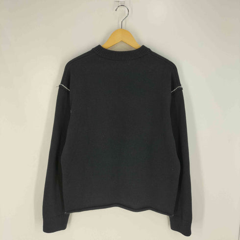 ザラ ZARA コントラストテープ付きセーター メンズ import:L