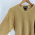 ランズエンド LANDS END 80-90S 畦編み コットン クルーネック ニット メンズ import:M