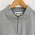エディーバウアー Eddie Bauer 90-00S 白タグ 台湾製 ハーフジップ コットン L/S ポロシャツ メンズ import:S