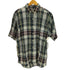 エディーバウアー Eddie Bauer 90-00S 白タグ マドラス チェック B.D S/S シャツ メンズ import:M