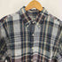 エディーバウアー Eddie Bauer 90-00S 白タグ マドラス チェック B.D S/S シャツ メンズ import:M