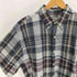 エディーバウアー Eddie Bauer 90-00S 白タグ マドラス チェック B.D S/S シャツ メンズ import:M