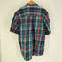 エディーバウアー Eddie Bauer 90-00S 白タグ 台湾製 マドラス チェック B.D S/S シャツ メンズ import:M