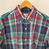 エディーバウアー Eddie Bauer 90-00S 白タグ 台湾製 マドラス チェック B.D S/S シャツ メンズ import:M