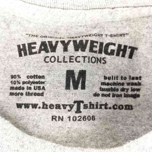 HEAVY WEIGHT COLLECTIONS HEAVY JERSEY クルーネックTシャツ メンズ JPN:S