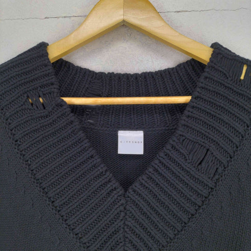 シティショップ CITYSHOP レイヤードニットベスト レディース ONE SIZE