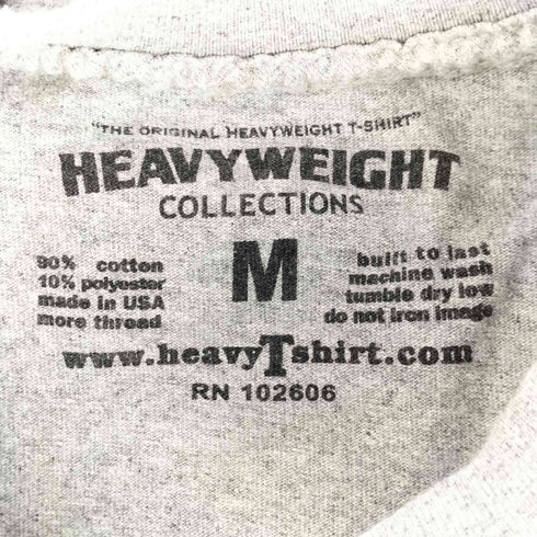 HEAVY WEIGHT COLLECTIONS HEAVY JERSEY クルーネックTシャツ メンズ JPN:M
