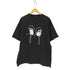 裾袖ダブルステッチ ムービーTシャツ メンズ