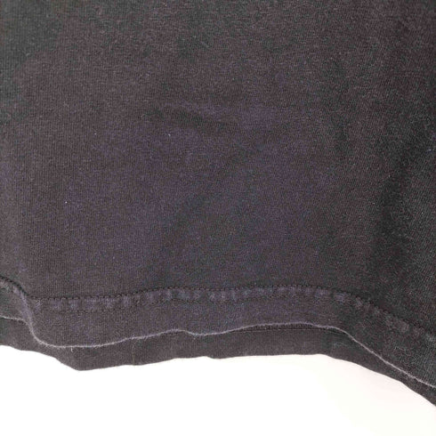 裾袖ダブルステッチ ムービーTシャツ メンズ