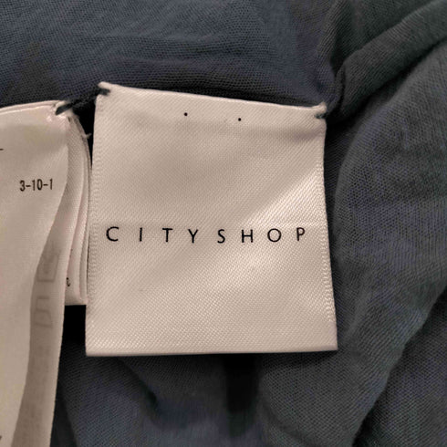 シティショップ CITYSHOP 24AW SHEER CUT T-SHIRTS レディース FREE