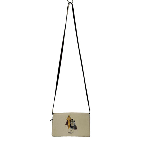 コーチ COACH キャラクター プリントモノグラム ショルダーバッグ レディース ONE SIZE