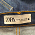 ザラ ZARA Premium Folded Up Wide Leg Jeans メンズ FR:36-38