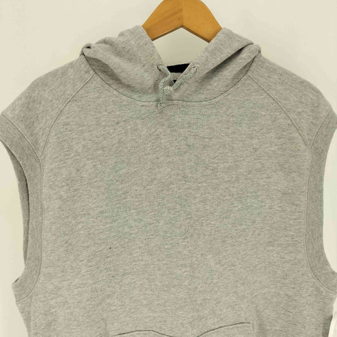 エディーバウアー Eddie Bauer SPORT コットン ポリ ノースリーブ プルオーバー パーカー メンズ import:XS