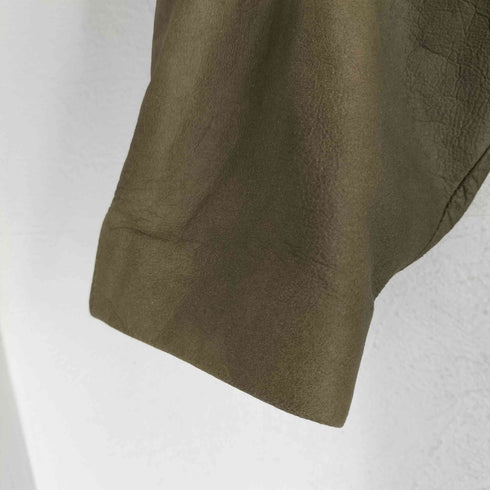 パルティーナ PARTINA ラムレザーギャザーデザインジャケット レディース FREE