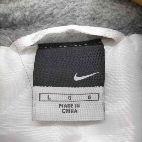 ナイキ NIKE 00s 裏地キルティングロゴ刺繍ベンチコート メンズ JPN:L