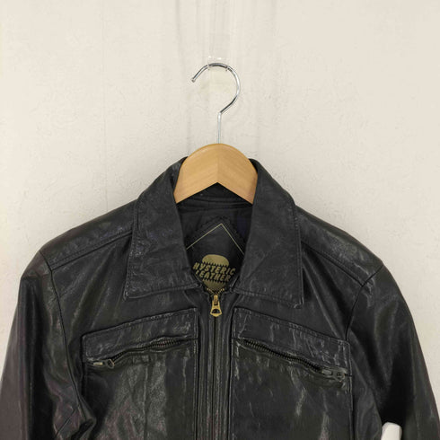 ヒステリックグラマー HYSTERIC GLAMOUR 羊革 レザージャケット メンズ JPN:S