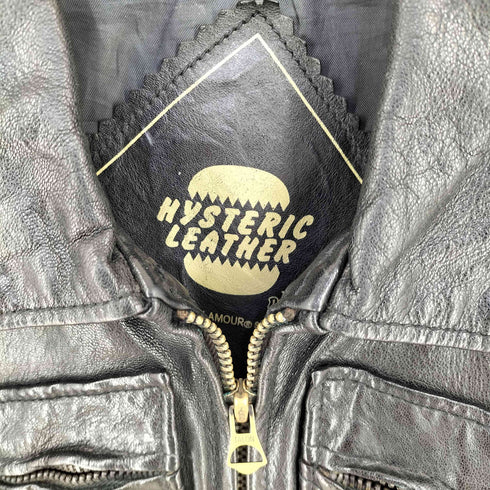 ヒステリックグラマー HYSTERIC GLAMOUR 羊革 レザージャケット メンズ JPN:S