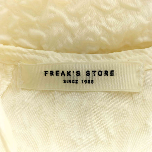 フリークスストア FREAKS STORE 5分袖 エンボスワンピース レディース FREE