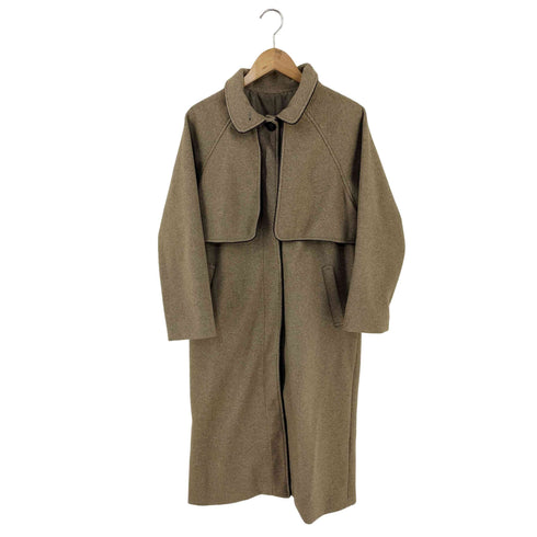Thevon. フェイクウールパイピングスタンドカラーコート レディース JPN:S