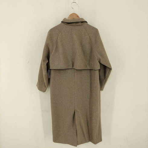 Thevon. フェイクウールパイピングスタンドカラーコート レディース JPN:S
