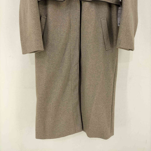 Thevon. フェイクウールパイピングスタンドカラーコート レディース JPN:S