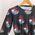 ヘンリックヴィブスコブ Henrik Vibskov 総柄 ポリ ストレッチ L/S クルーネック カットソー レディース import:S