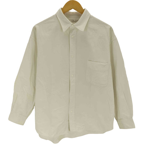 ムジラボ MUJI labo 太番手洗いざらしオックスシャツ メンズ xxs-xs