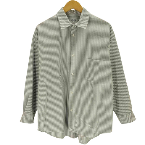 ムジラボ MUJI labo 洗いざらしオックス レギュラーカラーシャツ メンズ S-M
