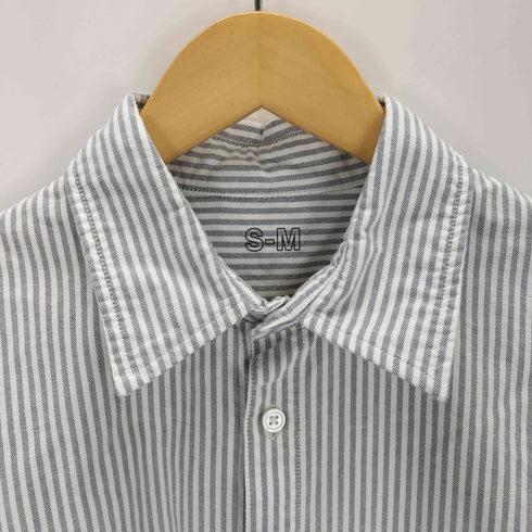 ムジラボ MUJI labo 洗いざらしオックス レギュラーカラーシャツ メンズ S-M