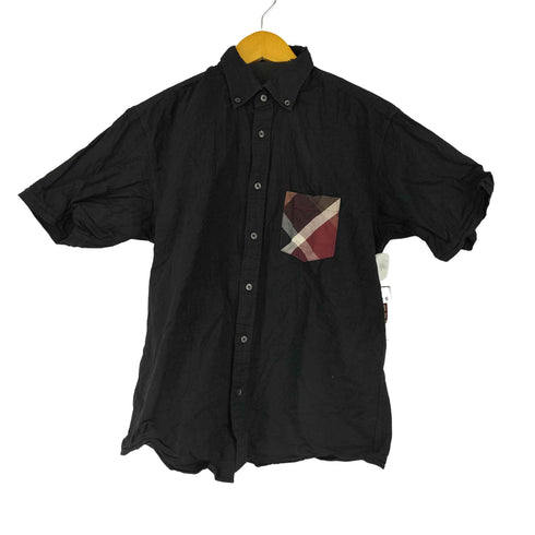 ブラックレーベルクレストブリッジ BLACK LABEL CRESTBRIDGE S/S BD シャツ チェックポケット メンズ JPN:M